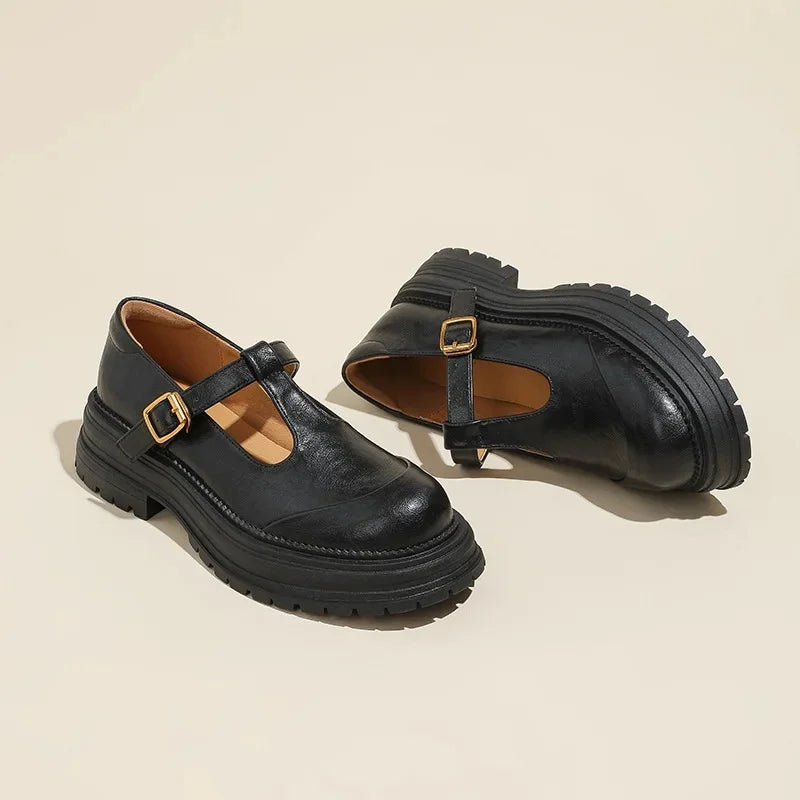 Giorgia | Elegant Mary Jane Shoes in High-Quality Leather