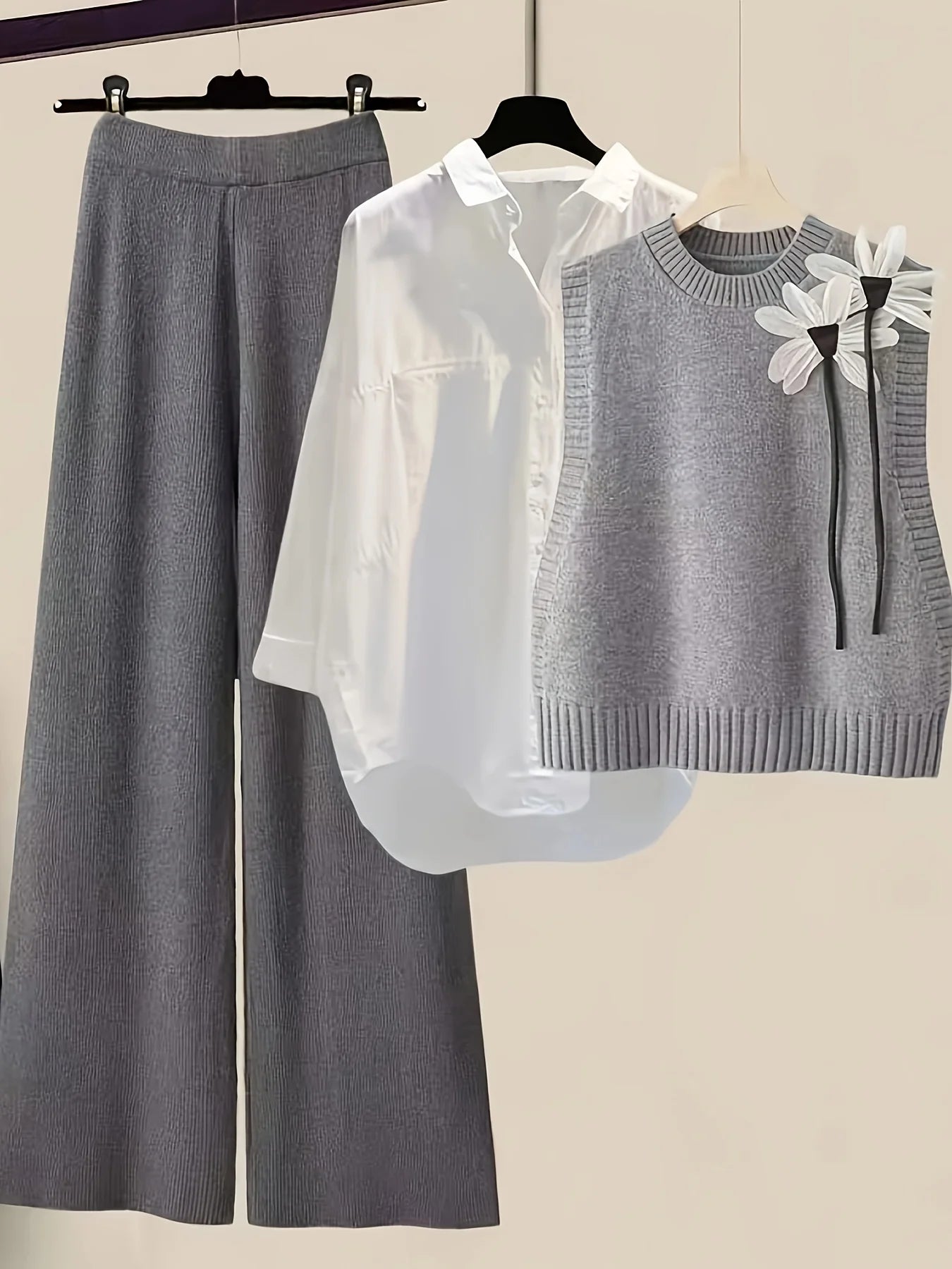 Adele™ | Elegant 3-Piece Knit Set for Effortless Style
