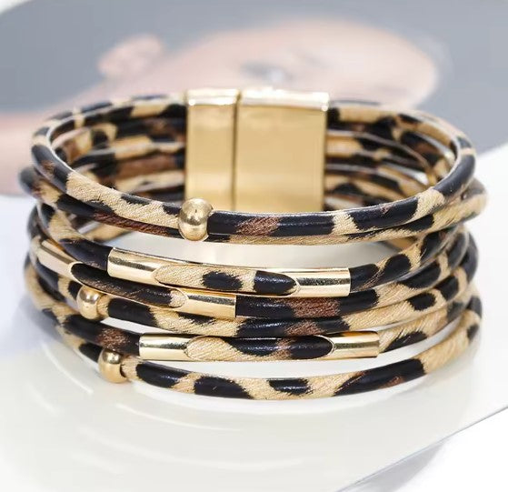 Ivy™ | Wide Boho Multilayer Wrap Bracelet