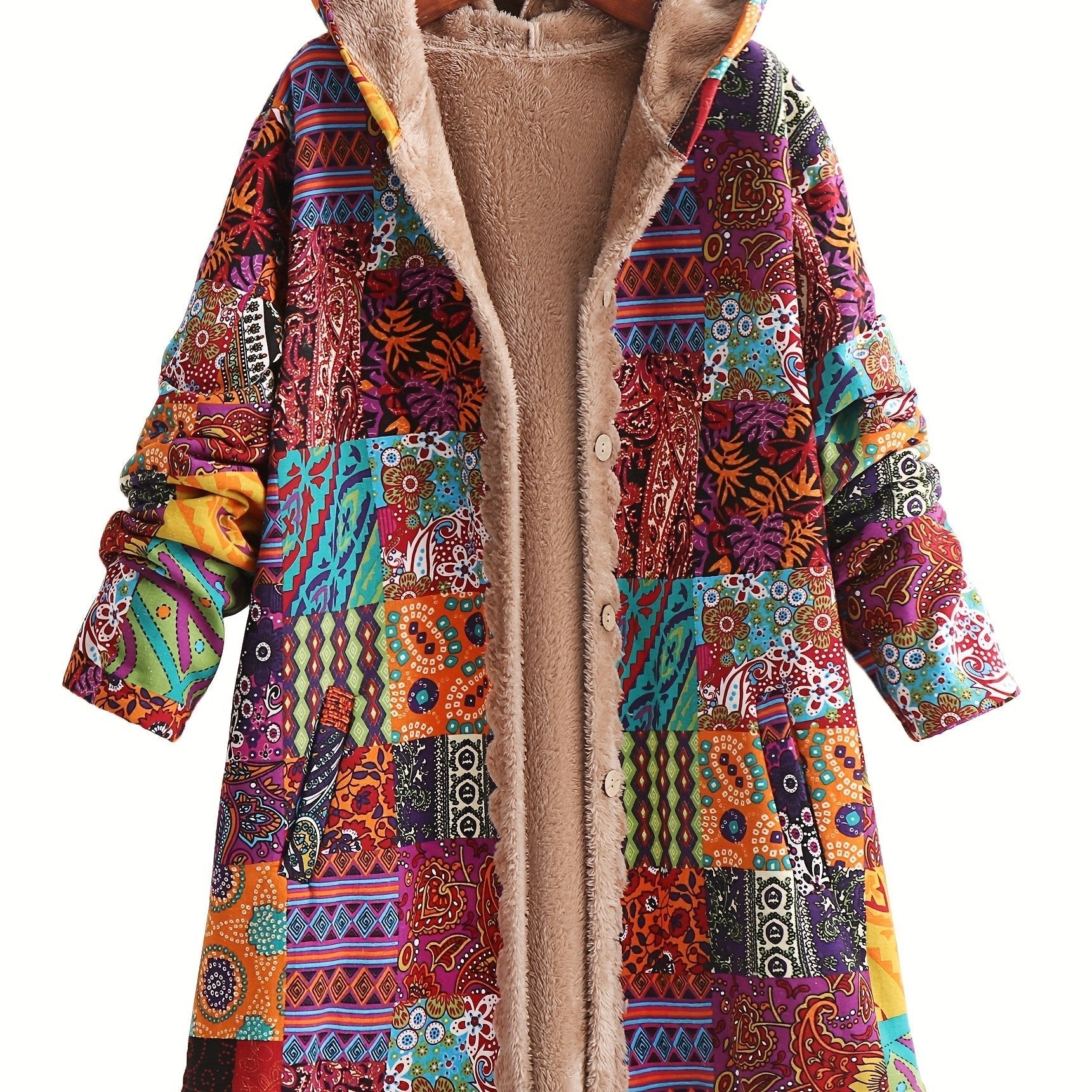 Lydia™| Boho Patchwork Coat