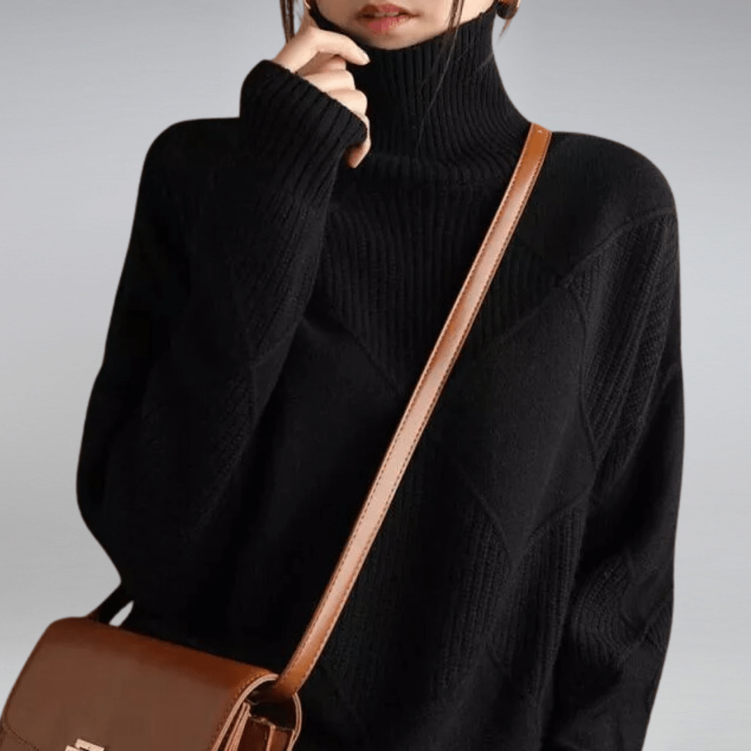 Carrie™ | Soft turtleneck sweater