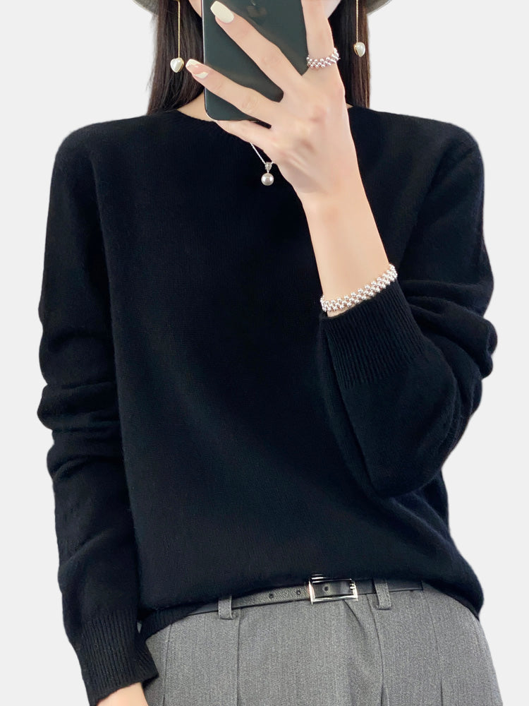 Evadne™ | Cozy Cotton Sweater