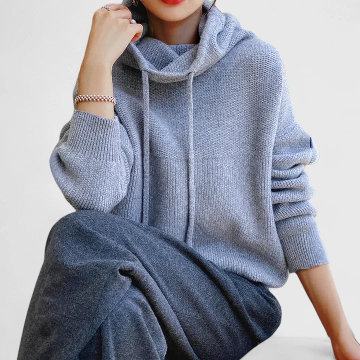 Seren™ | Cozy Knit Hoodie