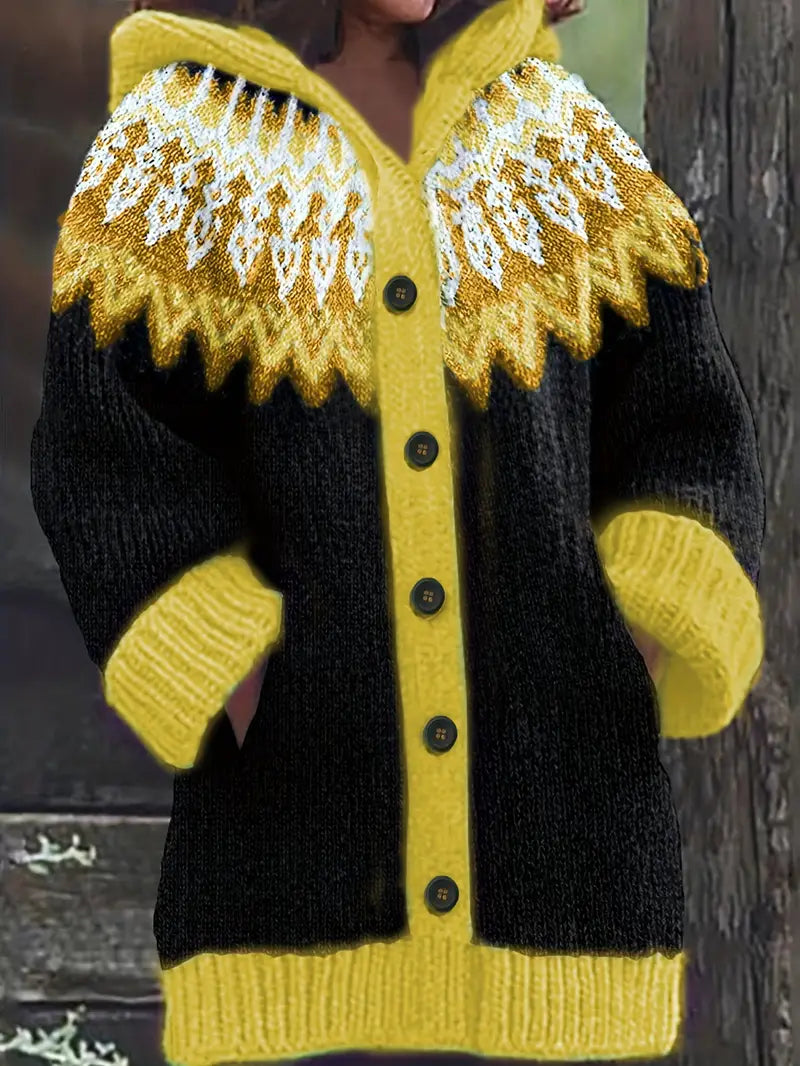 Adeline™ | Casual Hooded Cardigan