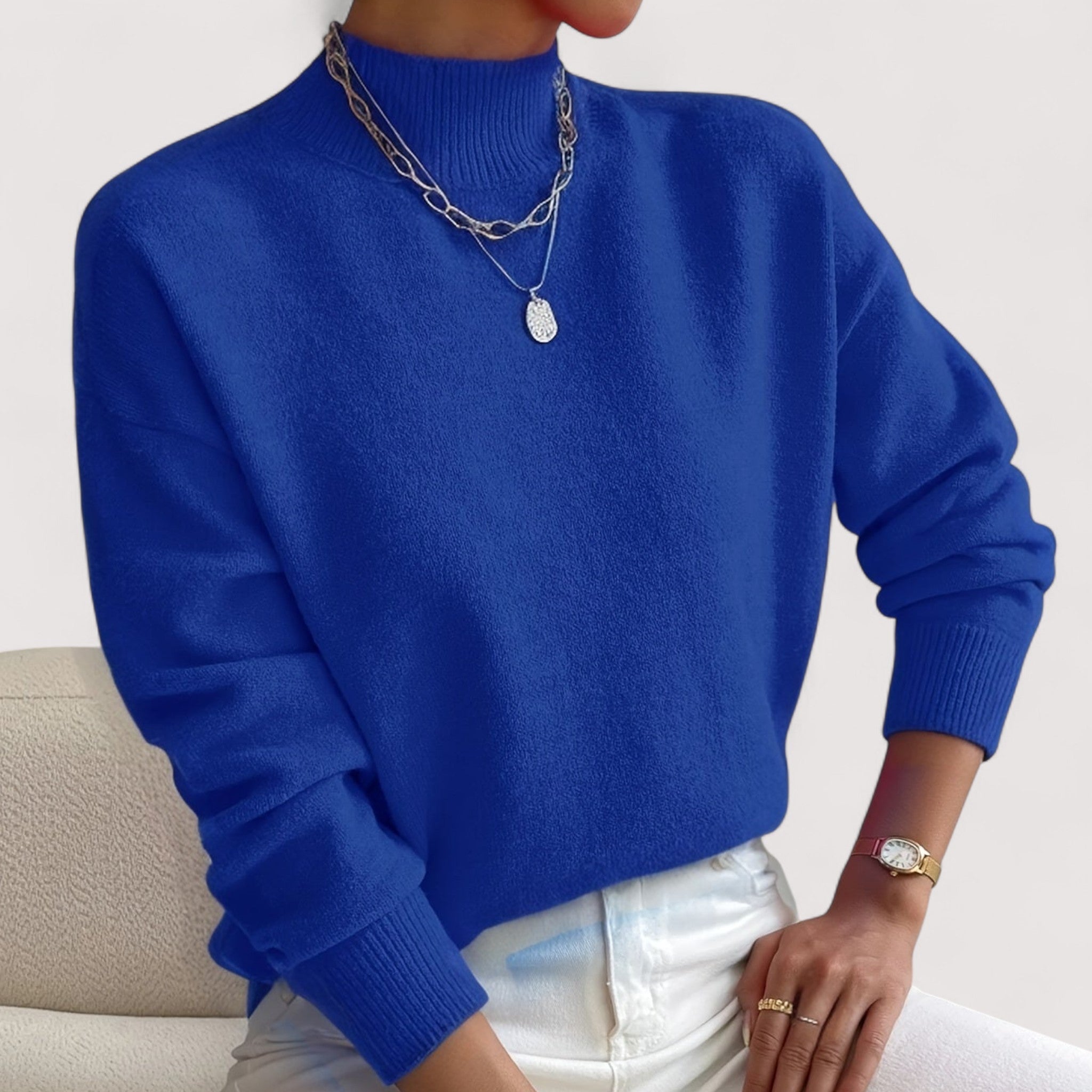 Aubree™ | Elegant and Comfortable Turtleneck Sweater