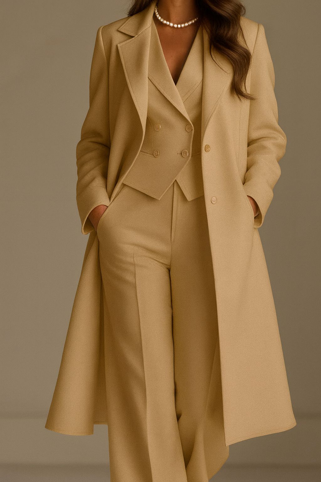 Savvrani™ |  Maci Coat  & Full Suit Set