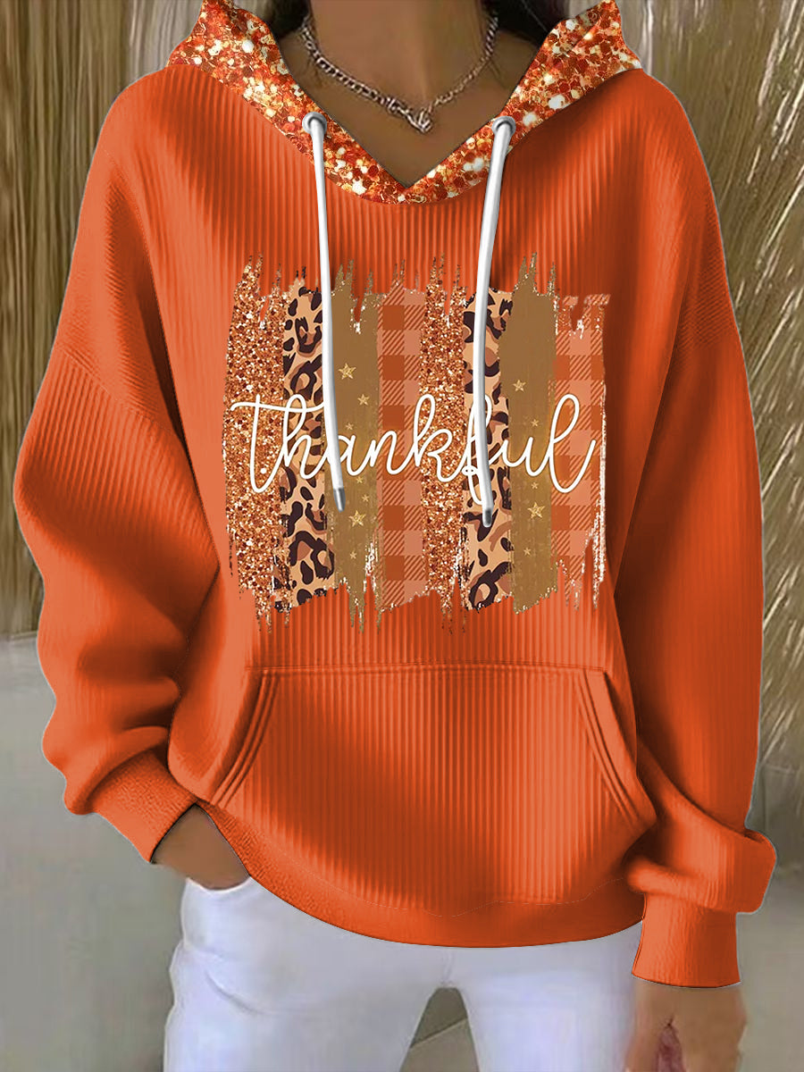 Aubrielle™ | Cozy Sequin Season Hoodie